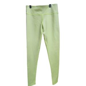 Zumba Wear‎ XS Snakeskin Textured Full Length Neon Leggings EUC